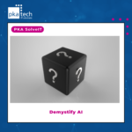 An image of a cube illustrating the need to demystify AI